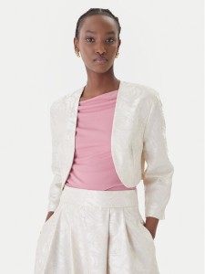 Rinascimento Bolerko CFC0127710003 Écru Regular Fit