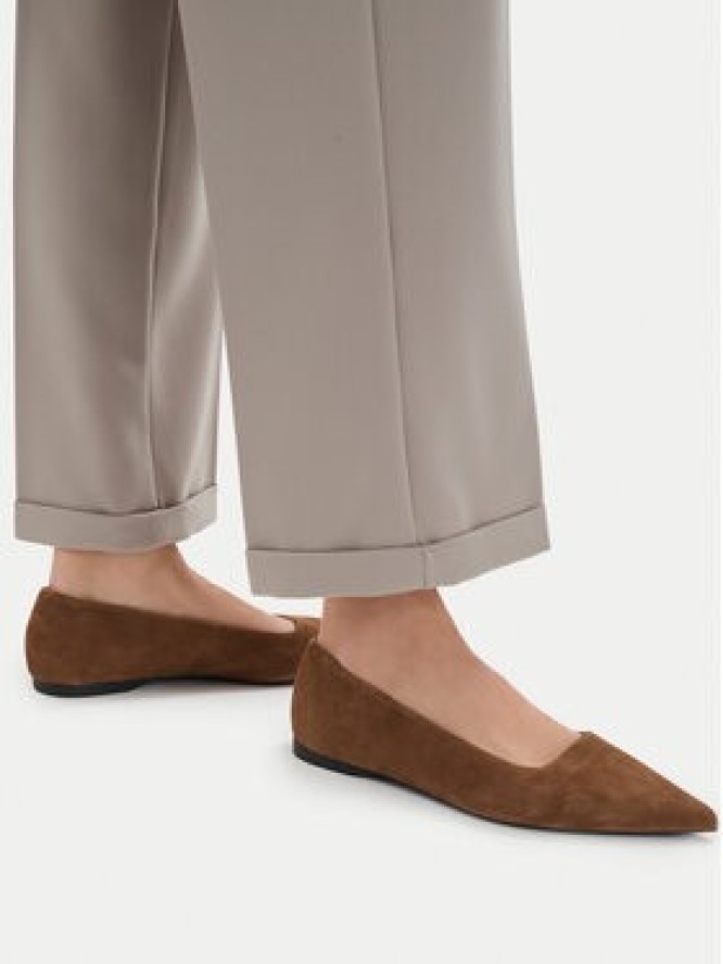 Vagabond Shoemakers Baleriny Hermine 5733-040-89 Brązowy