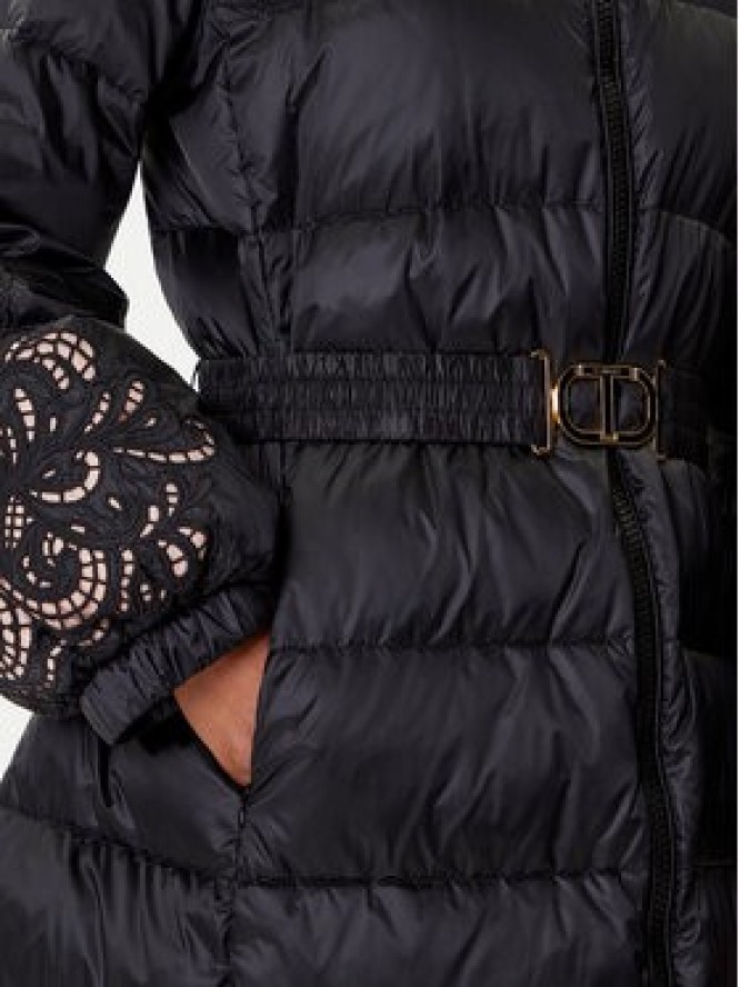 TWINSET Kurtka puchowa 252TP2430 Czarny Regular Fit