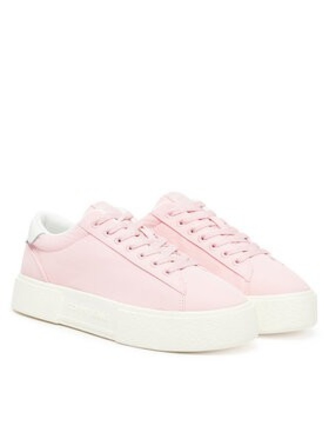 Tommy Jeans Sneakersy Tjw Flatform Sneaker EN0EN02819 Różowy
