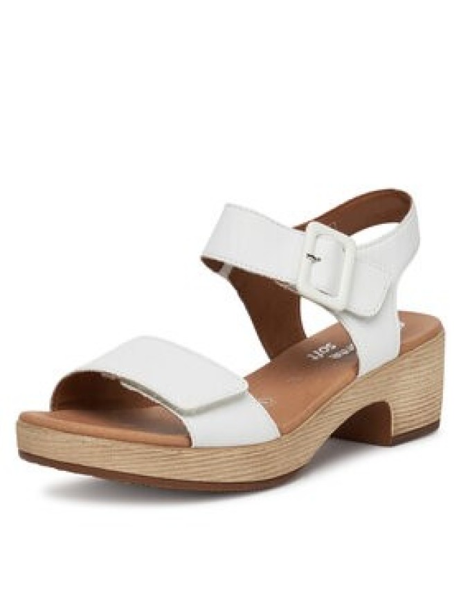 Remonte Sandały D0N52-80 Biały