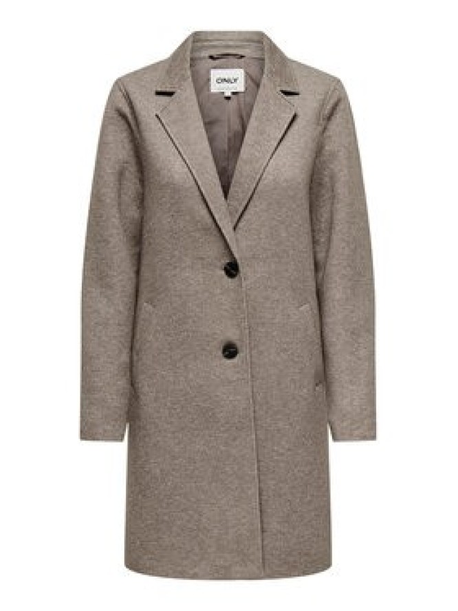 ONLY Płaszcz przejściowy Sedona 15321862 Szary Regular Fit
