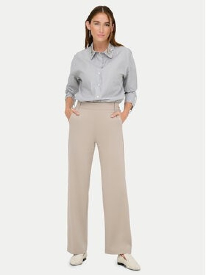 ONLY Spodnie materiałowe Poptrash 15341829 Beżowy Straight Fit