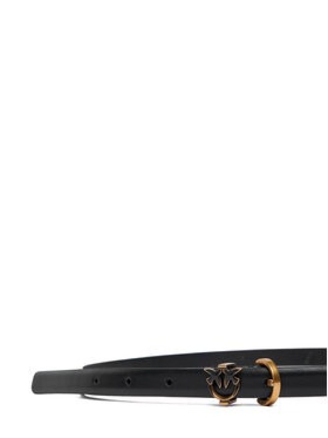 PINKO Pasek Damski Tamboril H1,4 Belt 20252 PLT01 105482.A2QP Czarny
