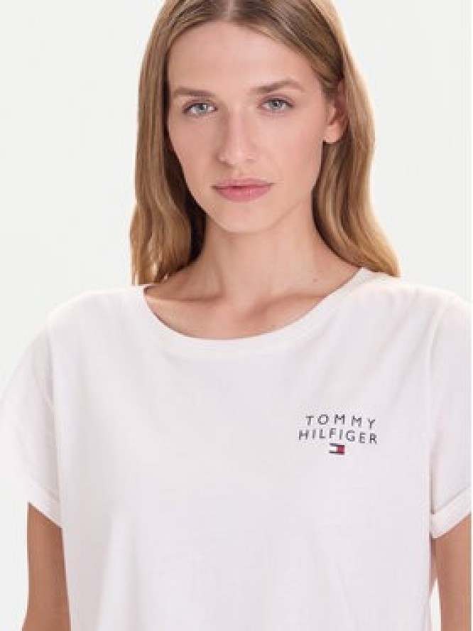 Tommy Hilfiger T-Shirt UW0UW04525 Beżowy Relaxed Fit