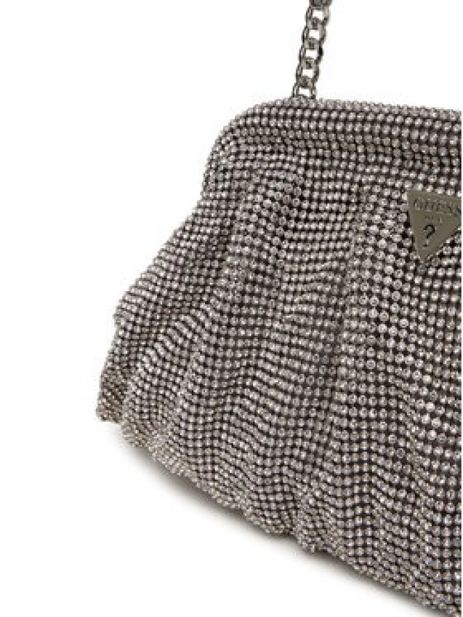 Guess Torebka Zalina Mini HWRY93 50710 Srebrny