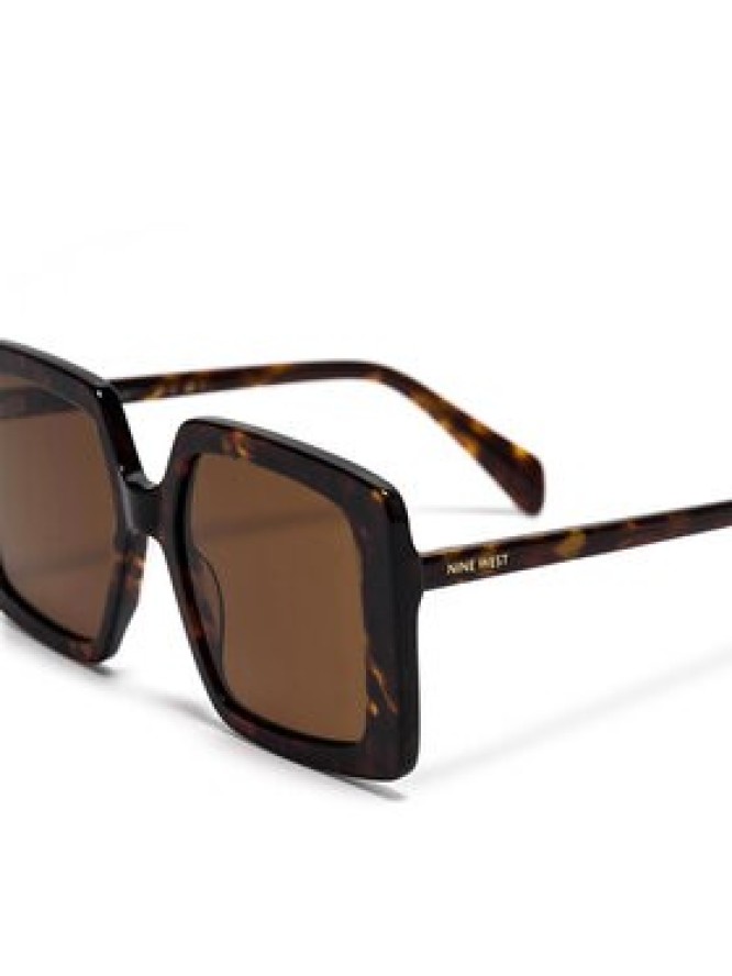 Nine West Okulary przeciwsłoneczne NW 6629S Brązowy