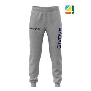 Spodnie dresowe - Trening - Givova Big Logo - Szare