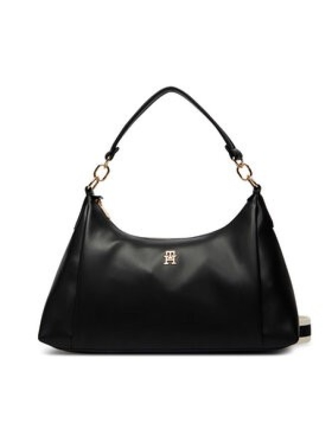 Tommy Hilfiger Torebka Th Essential Shoulder Bag AW0AW18374 Czarny