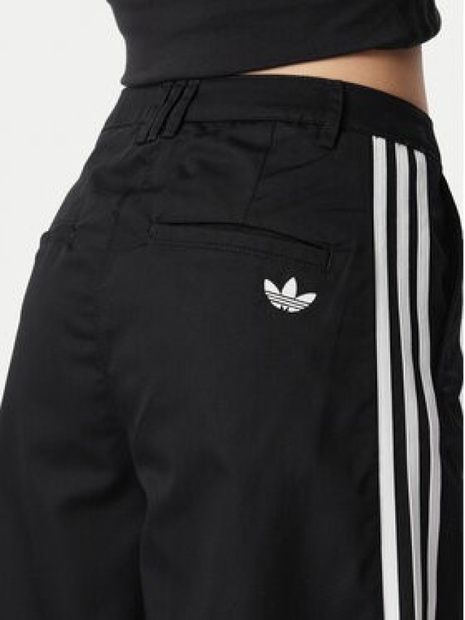 adidas Spodnie materiałowe Tailored KS9370 Czarny Loose Fit