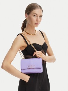 Elisabetta Franchi Torebka BS-91A-61E2-V390 Fioletowy