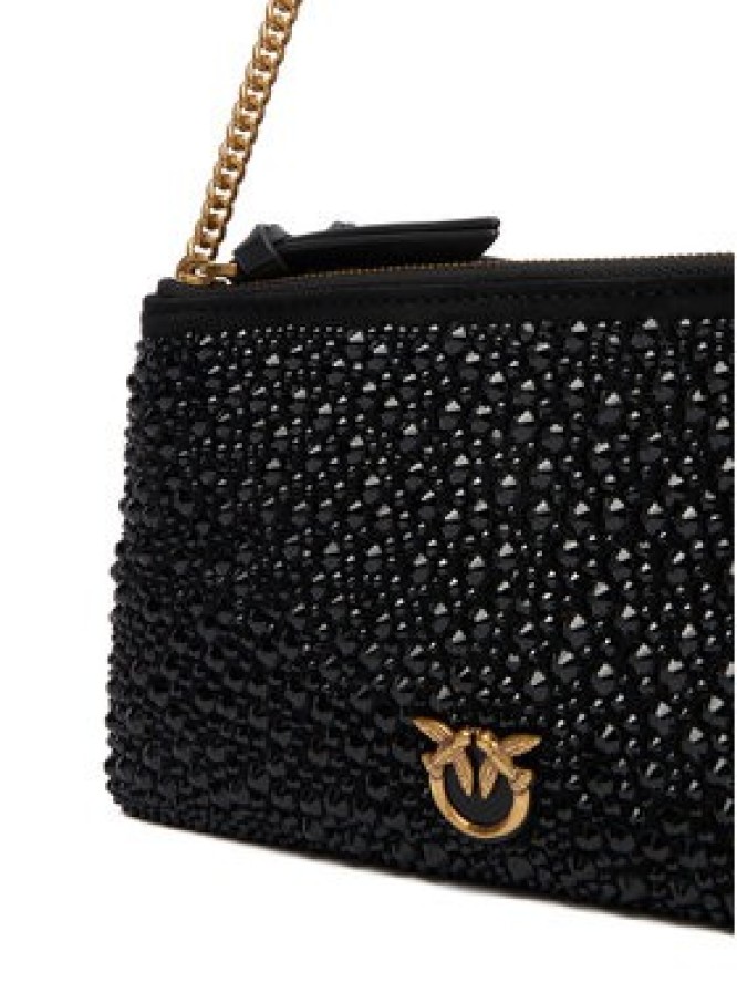 PINKO Torebka Double Mini Pelle Ai 25-26 PLTT 105359 A2WF Czarny