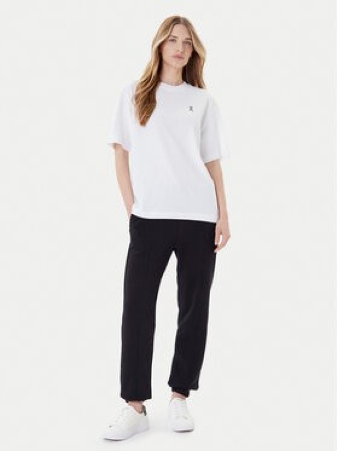 On T-Shirt Club-T 1WE1006 Biały Relaxed Fit