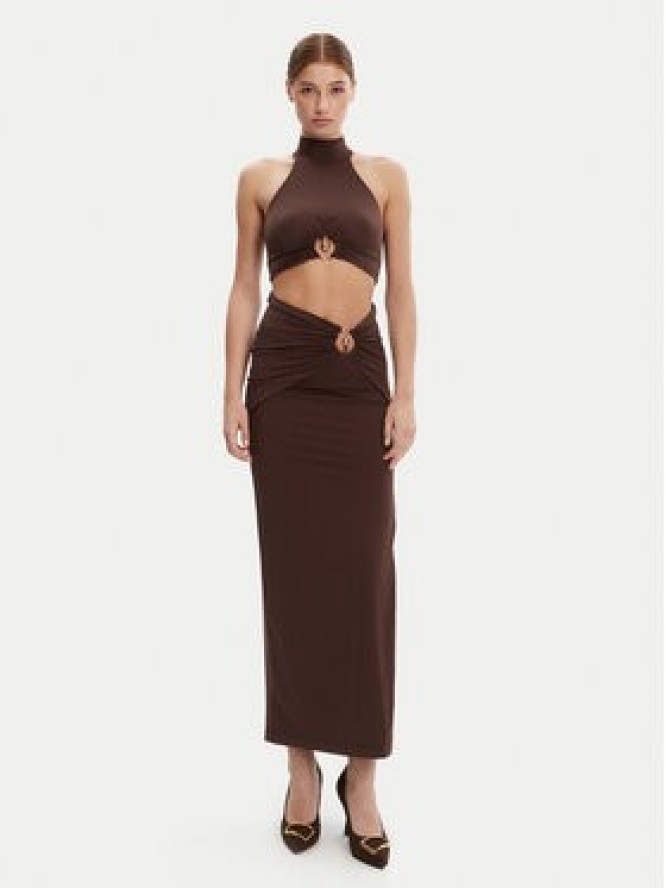 Bardot Top 59847TB Brązowy Regular Fit