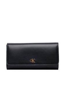 Calvin Klein Portfel Ck Long Wallet LV04F1224G Czarny