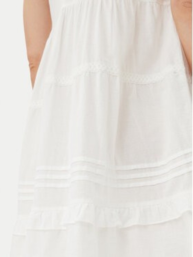 Vero Moda Sukienka letnia Pretty 10325236 Biały Regular Fit