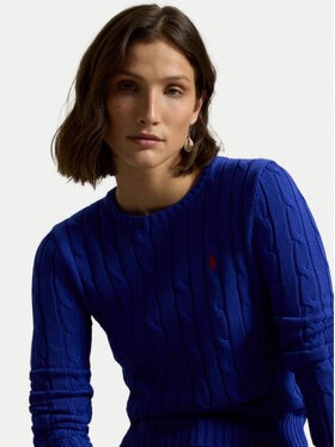 Polo Ralph Lauren Sweter 211971869012 Niebieski Slim Fit