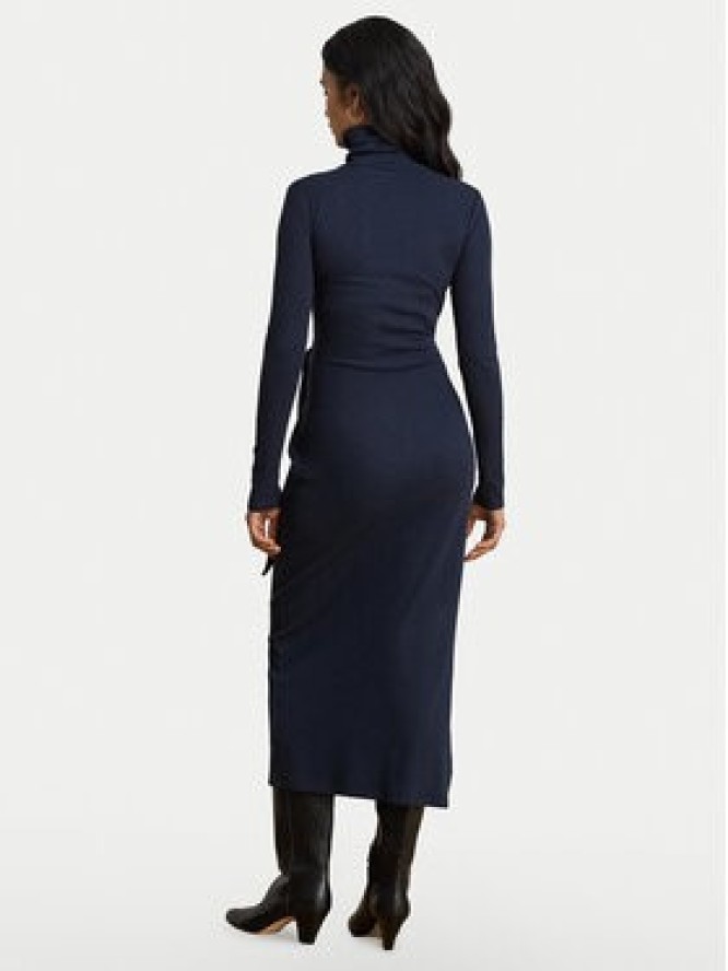 LAUREN RALPH LAUREN Sukienka dzianinowa 200980028008 Granatowy Slim Fit
