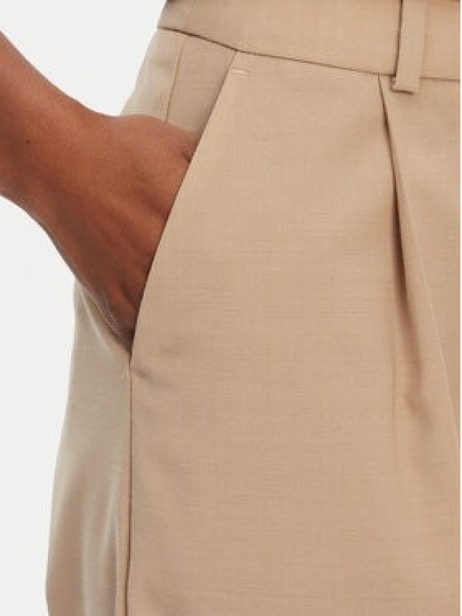 Marciano Guess Spodnie materiałowe 5GGB08 7294A Beżowy Regular Fit