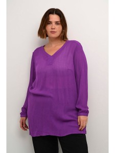 Kaffe Tunika w kolorze fioletowym rozmiar: 46