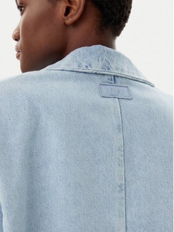 Liu Jo Marynarka UA5210 D4854 Błękitny Relaxed Fit