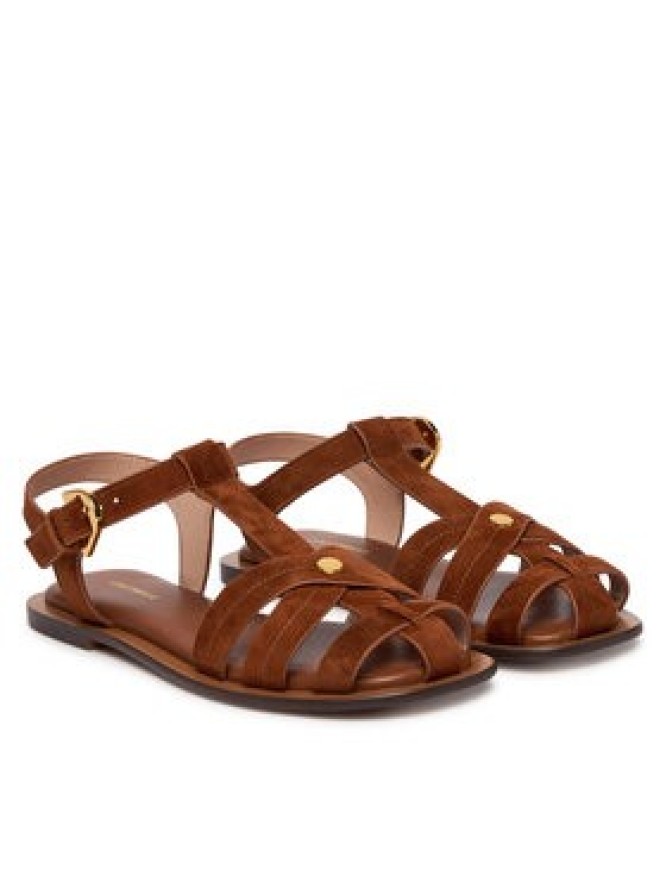 Coccinelle Sandały Sunup E4 QKG 18 01 01 Brązowy