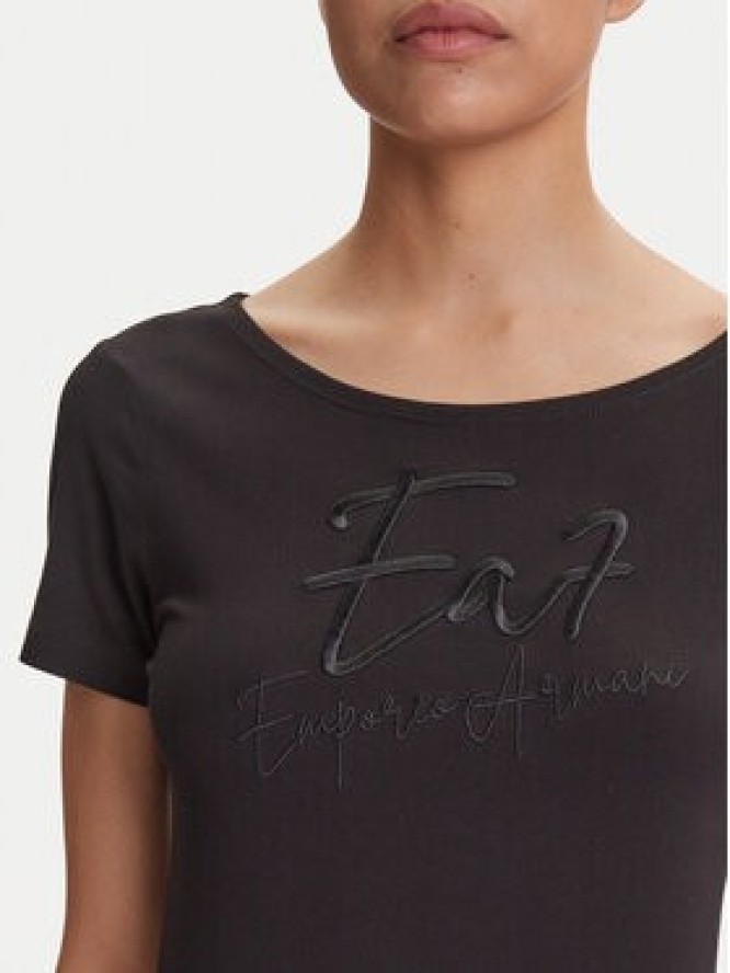 EA7 Emporio Armani T-Shirt 7W000184 AF10373 UC001 Czarny Regular Fit