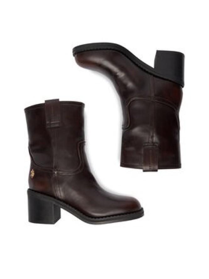 U.S. Polo Assn. Botki EO-KATIA001W/EY1 Brązowy