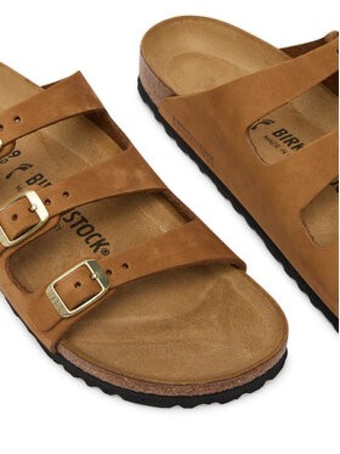 Birkenstock Klapki Florida 1033203 Brązowy