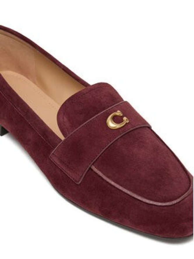 Coach Loafersy CCC82 Bordowy