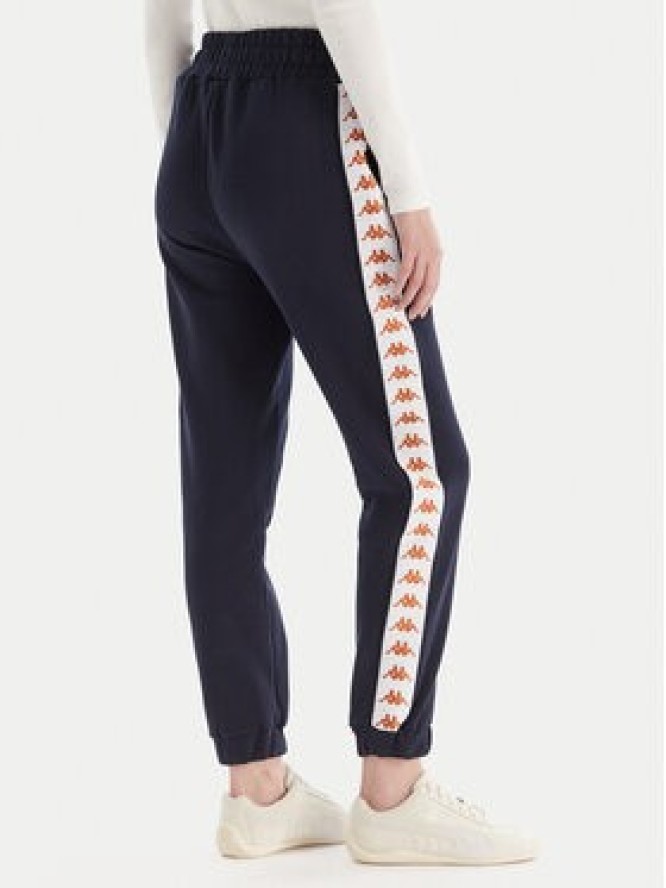 Kappa Spodnie dresowe 311M8HW R10 Granatowy Regular Fit