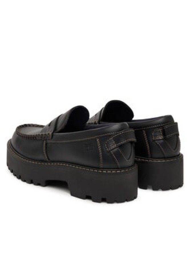 Tommy Jeans Loafersy Archive '01 Loafer Leather EN0EN03005 Czarny