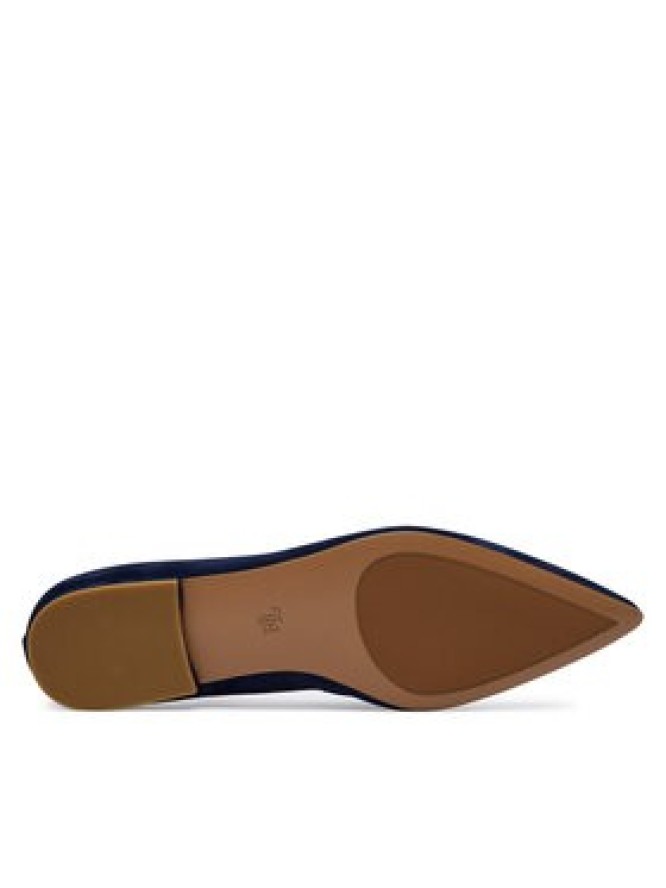 LAUREN RALPH LAUREN Baleriny 802871265006 Granatowy