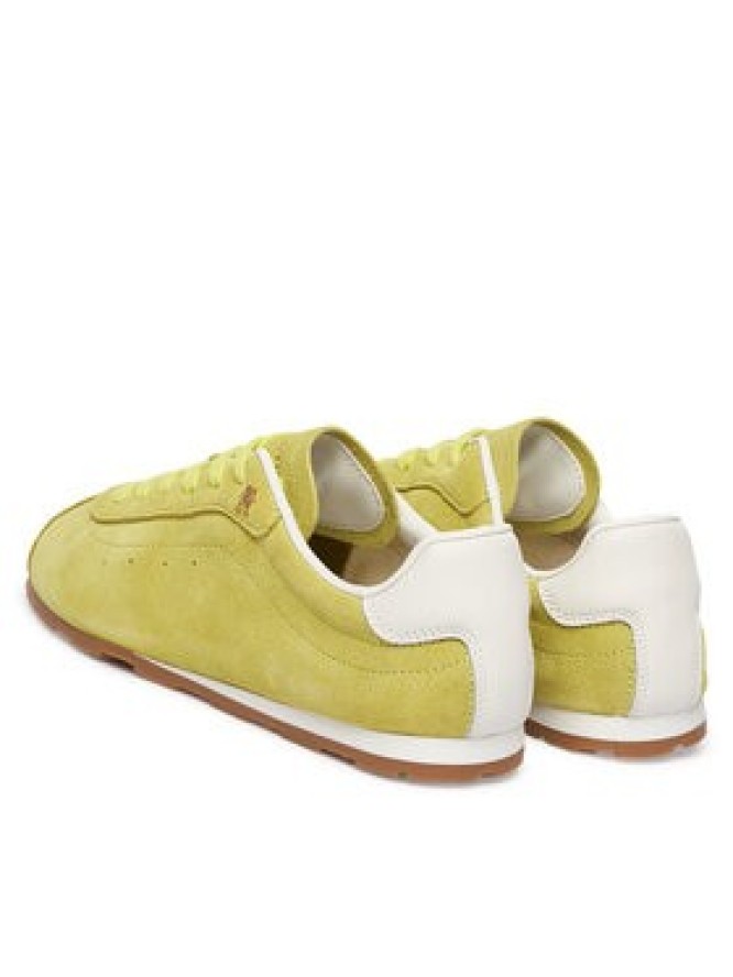 Tommy Hilfiger Sneakersy Th Bella Low Runner Suede FW0FW09189 Zielony