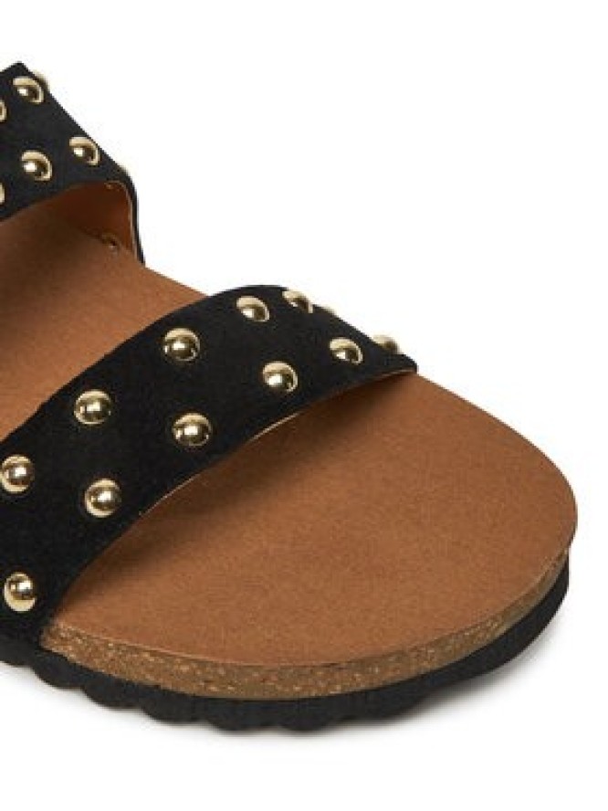 Pieces Klapki Pcseluna Fotbed 17156836 Czarny