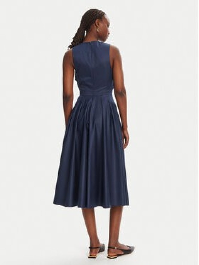 Elisabetta Franchi Sukienka koktajlowa AB-T52-52E2-V440 Granatowy Regular Fit