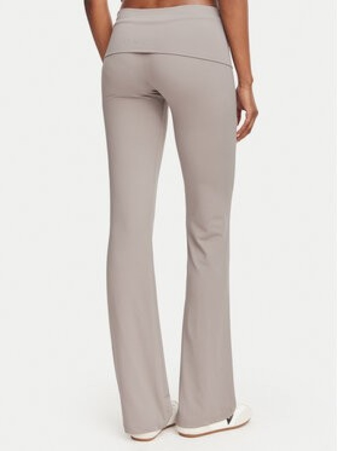 Guess Legginsy V6YB24 K4713 Beżowy ciemny Flare Fit