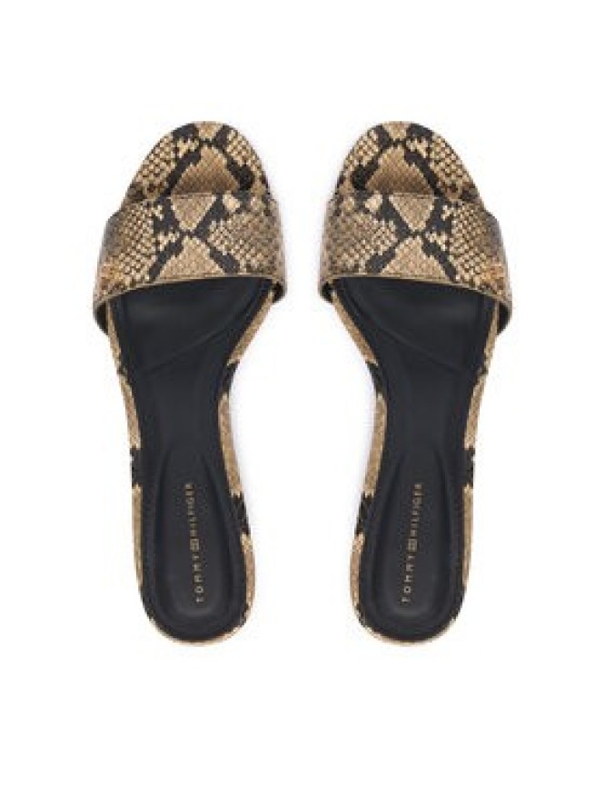 Tommy Hilfiger Klapki Th Mid Mule FW0FW09429 Beżowy