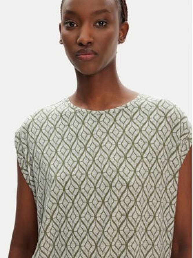 Olsen Bluzka 11105104 Zielony Regular Fit