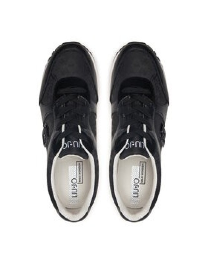 Liu Jo Sneakersy Maxi Wonder Plus 02 Bis BF6011 PX902 Czarny