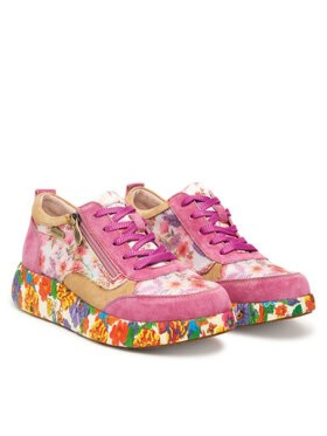 Laura Vita Sneakersy Nikito 62 Różowy