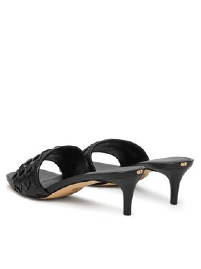 MICHAEL Michael Kors Klapki Elyse 40R6EYMS3L Czarny