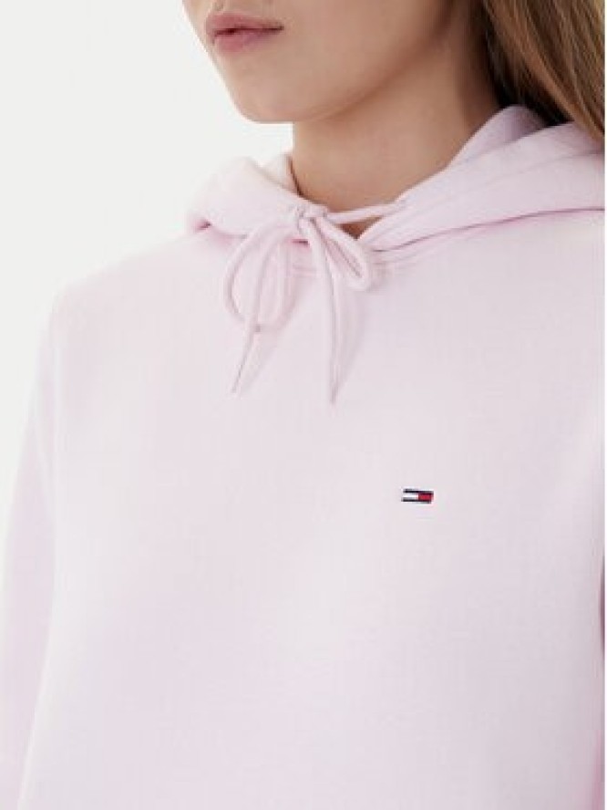 Tommy Jeans Bluza Flag DW0DW19958 Różowy Regular Fit