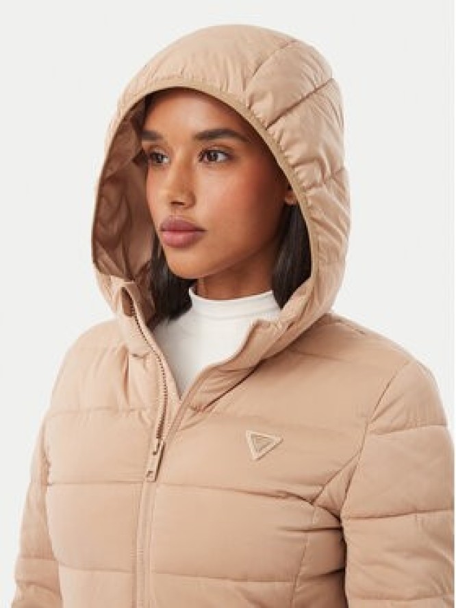 Guess Kurtka zimowa V4YL05 WF3X0 Beżowy ciemny Regular Fit