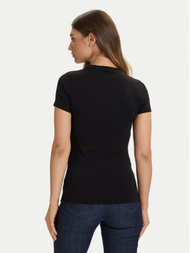 Guess T-Shirt W5BI15 J1314 Czarny Slim Fit