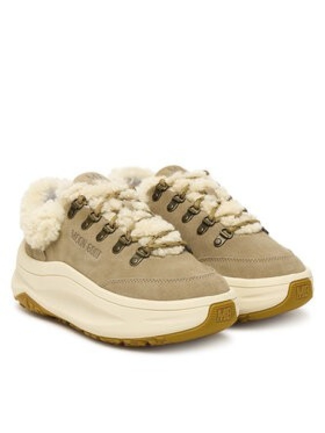 Moon Boot Sneakersy Moon247 City Shearling 80D2490040 Brązowy
