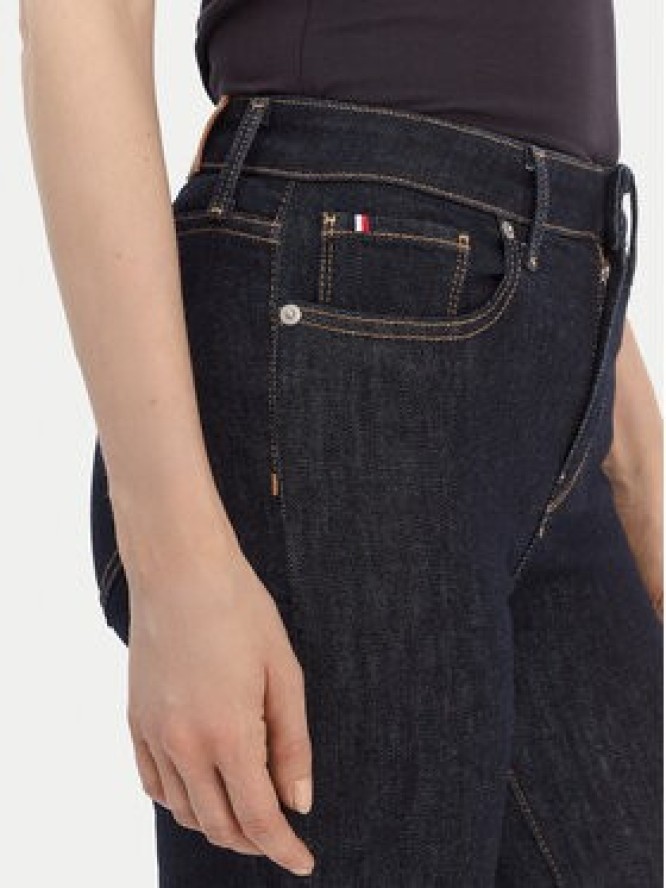 Tommy Hilfiger Jeansy Como WW0WW42487 Granatowy Skinny Fit