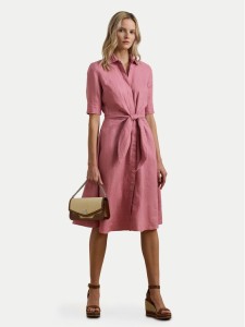 LAUREN RALPH LAUREN Sukienka koszulowa 200905667017 Różowy Regular Fit