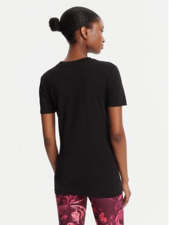 Versace Jeans Couture T-Shirt 79HAHB00 CJB01 Czarny Regular Fit