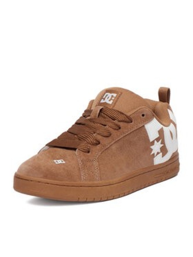 DC Shoes Sneakersy CEOWB-V5-10118 Brązowy jasny